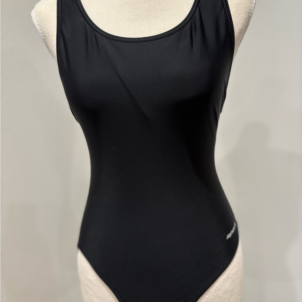 Sporti Black One-Piece Swimsuit